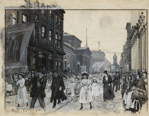 Whit Maandag Processie, Mosley Street