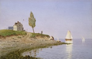 Een kalme middag, Long Island door Henry Farrer