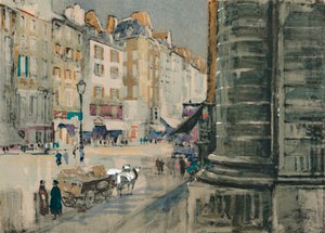 De revolutiestraat van Saint-Antoine, c1927, 1927 door Henry Franks Waring