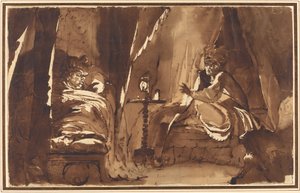 Middernacht door Johann Heinrich Füssli