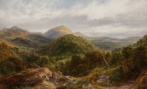 Het Britse Kamp en Herefordshire Beacon, 1872