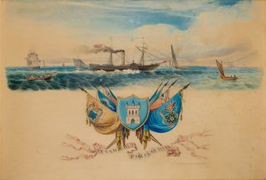 De SS Forfarshire door Henry Harwood