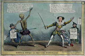 "Buitenlandse Rivalen voor Britse Patronage", uitgegeven door John Fairburn