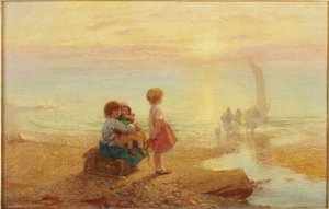 Vroege Ochtend voor de Kust door Henry Hetherington Emmerson