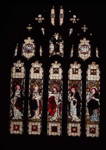 Christus en de vier evangelisten