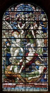 Romsey Abbey, Het Badwater van Bethesda door Henry Holiday