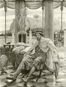 Timon van Athene (gravure) door Henry Holiday