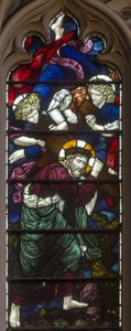 Westminster, St Margaret, James Powell & Sons, Henry Holiday, De Passie van Christus, 1883 door Henry Holiday