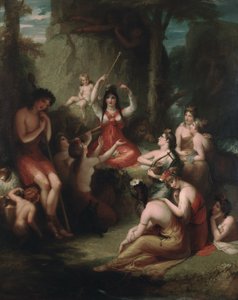 Comus luistert naar de bezweringen van Circe, 1831