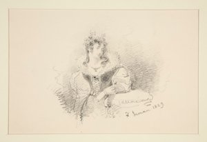 Portret van een Vrouw