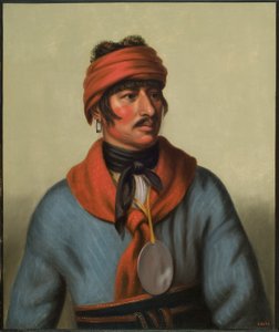 Selocta (Creek) door Henry Inman
