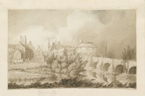 Burton-upon-Trent Brug en Stad