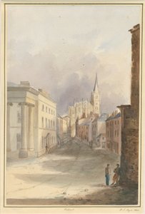 Walsall Stad en Kerk, 1844