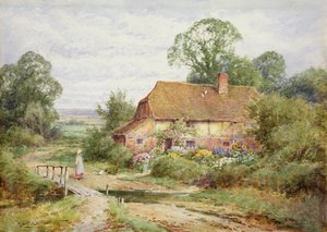 De Kippen Voeren door Henry John Sylvester Stannard
