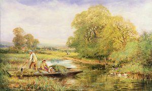 Veerboot op de Avon