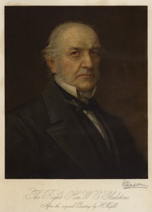 De zeer eerbiedwaardige W E Gladstone door Henry Jr. Weigall