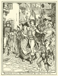 Bonaparte hoort de Marseillaise voor het eerst door Henry Justice Ford