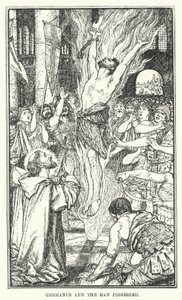 Germanus en de bezeten man door Henry Justice Ford