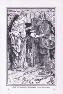 Hoe Sint Margaretha arme gevangenen vrijkocht, 1912 door Henry Justice Ford