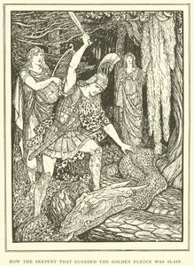 Hoe de Slang die het Gulden Vlies Bewaakte werd Gedood door Henry Justice Ford