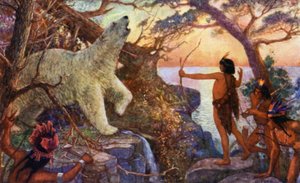 Hoe de jongen de witte beer schoot door Henry Justice Ford