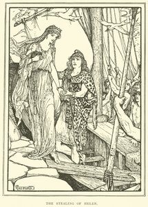 De Ontvoering van Helena door Henry Justice Ford
