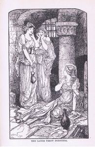 De dames verleiden Dorethea door Henry Justice Ford