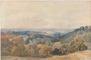 Landschap met Crieff Castle