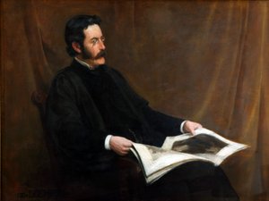 Sir James George Frazer door Henry Macbeth Raeburn