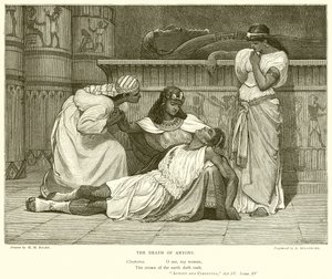 Antonius en Cleopatra door Henry Marriott Paget