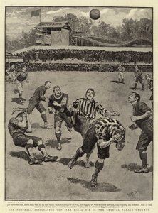 De Football Association Cup, de finale in de Crystal Palace Grounds
