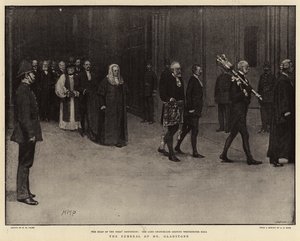 De Begrafenis van Mr. Gladstone