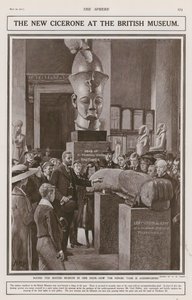 De nieuwe Cicerone in het British Museum door Henry Marriott Paget