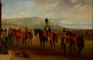 15e De Koning?s Huzaren opgesteld in review order, ca. 1837