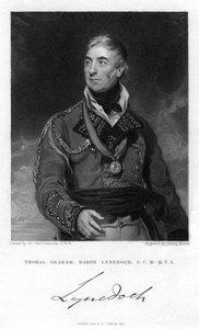 Thomas Graham, 1e Baron Lynedoch, Schotse politicus en soldaat, 1831 door Henry Meyer