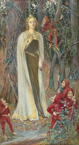 Pre-Raphaelite schilderijen: Er was eens (Sneeuwwitje)