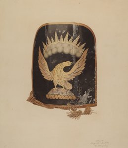 Brandweerhelm Schild door Henry Murphy