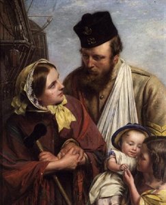 Weer thuis, 1858