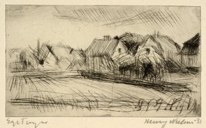Huizen met Tuinen door Henry Nielsen