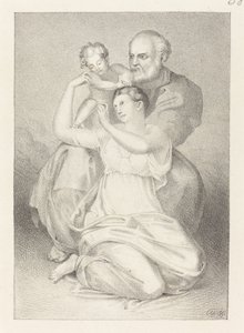 Heilige Familie, van Michelangelo