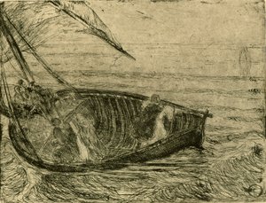 Christus op het water door Henry Ossawa Tanner