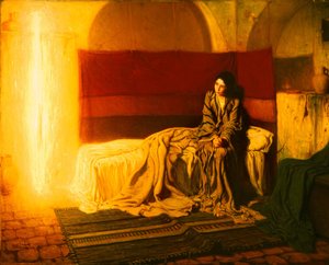 De annunciatie door Henry Ossawa Tanner