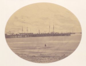 Lang dok bij Hilton Head, Port Royal, Zuid-Carolina door Henry P. Moore