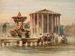 Fontein in Rome