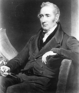 George Stephenson, gegraveerd door Charles Turner, 1838 door Henry Perronet Briggs