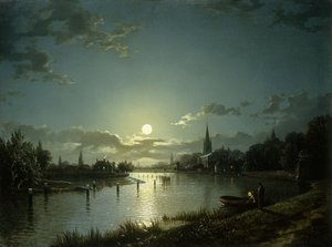 Marlow aan de Theems door Henry Pether