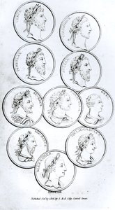 Portretten van Romeinse keizers, uit 