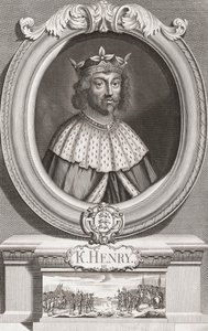 Hendrik III, Koning van Engeland. Portret door Henry Roberts