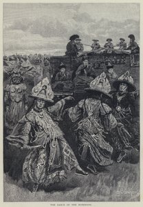 De dans van de Burkhans door Henry Sandham