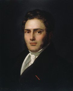Portret van Saint-Amand Bazard 1791-1832, 1821